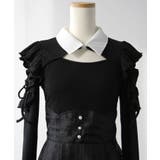 デコルテオープンシアーチェックスカートドッキングワンピース【大きいサイズあり】 … | DearMyLove | 詳細画像14 