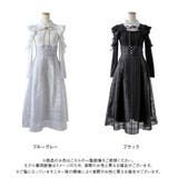 デコルテオープンシアーチェックスカートドッキングワンピース【大きいサイズあり】 … | DearMyLove | 詳細画像8 