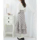 スリット入りアシメフリルマーメイドスカート【大きいサイズ有り】 量産型 地雷系 | DearMyLove | 詳細画像7 