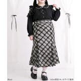 【4Lー5L】ショルダーレースフリル丸襟ブラウス 韓国 夢展望 | 夢展望 | 詳細画像4 