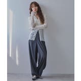 レースパッチワーク襟つきカーディガン 韓国 夢展望 | 夢展望 | 詳細画像6 