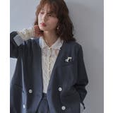 レースパッチワーク襟つきカーディガン 韓国 夢展望 | 夢展望 | 詳細画像10 