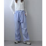 ストライプウエスト巻きジョガーパンツ 韓国 夢展望 | 夢展望 | 詳細画像13