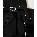 キラキラハートリボンオフショルニット 量産型 地雷系 夢展望 | DearMyLove | 詳細画像29 