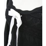 リボン付総レースニットフレアワンピース 韓国 夢展望 | 夢展望 | 詳細画像25 