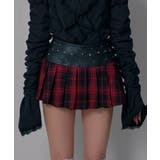 スタッズチェック柄地雷ギャルミニスカパン 韓国 夢展望 | 夢展望 | 詳細画像11