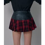 スタッズチェック柄地雷ギャルミニスカパン 韓国 夢展望 | 夢展望 | 詳細画像12