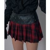 スタッズチェック柄地雷ギャルミニスカパン 韓国 夢展望 | 夢展望 | 詳細画像15