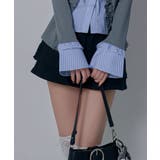 スカート見え×ショートパンツ ベルト付ハイウエストカーゴスカパン 韓国 夢展望 | 夢展望 | 詳細画像11