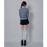 スカート見え×ショートパンツ ベルト付ハイウエストカーゴスカパン 韓国 夢展望 | 夢展望 | 詳細画像13