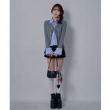 スカート見え×ショートパンツ ベルト付ハイウエストカーゴスカパン 韓国 夢展望 | 夢展望 | 詳細画像16