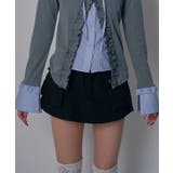 スカート見え×ショートパンツ ベルト付ハイウエストカーゴスカパン 韓国 夢展望 | 夢展望 | 詳細画像21