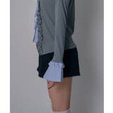 スカート見え×ショートパンツ ベルト付ハイウエストカーゴスカパン 韓国 夢展望 | 夢展望 | 詳細画像23