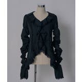 サブカル地雷ゴシック美ラインフレア袖シャツブラウス 韓国 夢展望 | 夢展望 | 詳細画像9 