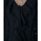 サブカル地雷ゴシック美ラインフレア袖シャツブラウス 韓国 夢展望 | 夢展望 | 詳細画像15 