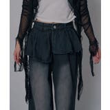 フリルレイヤードY2Kバギーデニムパンツ 韓国 夢展望 | 夢展望 | 詳細画像16