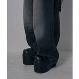 フリルレイヤードY2Kバギーデニムパンツ 韓国 夢展望 | 夢展望 | 詳細画像19