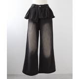 フリルレイヤードY2Kバギーデニムパンツ 韓国 夢展望 | 夢展望 | 詳細画像20