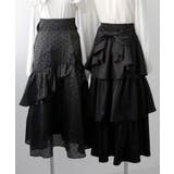 ビッグリボン×バックティアードアシメフリルハイウエストロングフレアスカート【大き… | DearMyLove | 詳細画像8 