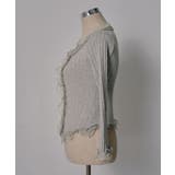 レースフリルフレア袖リブ長袖薄手ニットトップス 韓国 夢展望 | 夢展望 | 詳細画像26 