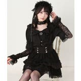 大きめリボンフリルレースチョーカーブラウス 量産型 地雷系 | DearMyLove | 詳細画像15 