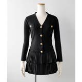 ニットカーデトップス×プリーツスカパンセットアップ【大きいサイズ有り】 量産型 … | DearMyLove | 詳細画像8 