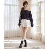 アシメラインワンショルスウェットトップス 量産型 地雷系 夢展望 | DearMyLove | 詳細画像4 