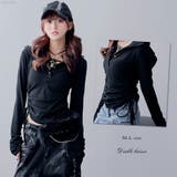 フードヘンリーネック脇シャーリングデザイン長袖リブカットソー 韓国 夢展望 | 夢展望 | 詳細画像1 