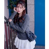 コンパクトボタンリブニットカーディガン 韓国 夢展望 | 夢展望 | 詳細画像7 