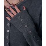 コンパクトボタンリブニットカーディガン 韓国 夢展望 | 夢展望 | 詳細画像16 