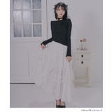 レイヤード風フレア袖オフショルカットソートップス 韓国 夢展望 | 夢展望 | 詳細画像14 