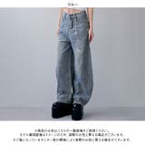 ダメージ加工バレルデニムパンツ 韓国 夢展望 | 夢展望 | 詳細画像11