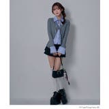 シャツレイヤードY2Kカーディガン風カットソートップス 韓国 夢展望 | 夢展望 | 詳細画像3 