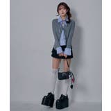 シャツレイヤードY2Kカーディガン風カットソートップス 韓国 夢展望 | 夢展望 | 詳細画像5 