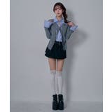 シャツレイヤードY2Kカーディガン風カットソートップス 韓国 夢展望 | 夢展望 | 詳細画像8 