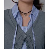 シャツレイヤードY2Kカーディガン風カットソートップス 韓国 夢展望 | 夢展望 | 詳細画像16 