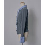 シャツレイヤードY2Kカーディガン風カットソートップス 韓国 夢展望 | 夢展望 | 詳細画像22 