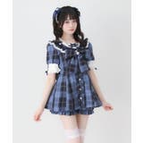 キラキラハートビジューリボンセーラーセットアップ 量産型 地雷系 | DearMyLove | 詳細画像5 