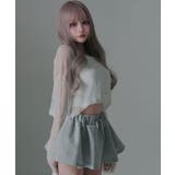 短丈ゆるシアートップス 韓国 夢展望 Diable baiser | 夢展望 | 詳細画像4 