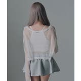 短丈ゆるシアートップス 韓国 夢展望 Diable baiser | 夢展望 | 詳細画像5 