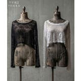 短丈ゆるシアートップス 韓国 夢展望 Diable baiser | 夢展望 | 詳細画像1 