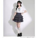 サイドバックルティアードミニスカート 韓国 夢展望 Rose | 夢展望 | 詳細画像18 