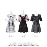 ハイウエストレースアップリボンセーラーワンピース 量産型 地雷系 | DearMyLove | 詳細画像37
