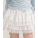 リボン柄レースティアードミニスカート 量産型 地雷系 夢展望 RS | 夢展望 | 詳細画像5 