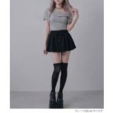 オフショルカットソー半袖トップス 韓国 夢展望 Diable baiser | 夢展望 | 詳細画像4 