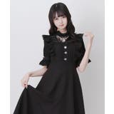 レースアップフリルパールネックレスロングワンピース 量産型 地雷系 | DearMyLove | 詳細画像20