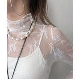 ストレッチ レース ハイネック ロンT 韓国 夢展望 bohmal | 夢展望 | 詳細画像7 
