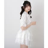 バラレースフリルレースアップティアードスカート 量産型 地雷系 | DearMyLove | 詳細画像12 