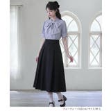 配色パイピングボウタイブラウス 韓国 夢展望 Rose | 夢展望 | 詳細画像8 