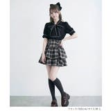 配色パイピングボウタイブラウス 韓国 夢展望 Rose | 夢展望 | 詳細画像10 